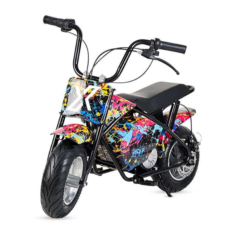Mini moto électrique pour enfants de différentes couleurs 