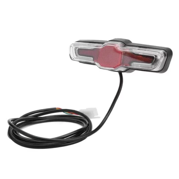 Feu Arrière Pour Vélo Électrique Feu Arrière De Vélo Électrique 5 Led Abs 36 V / 48 V / 60 V Pour Accessoires De